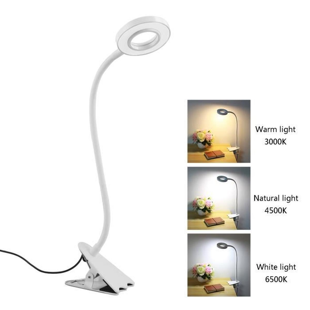 Lampe de chevet luminosité réglable