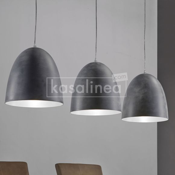 Lampe design gris