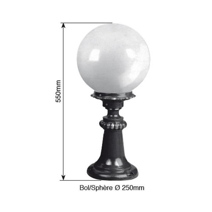 Boule de lampadaire exterieur