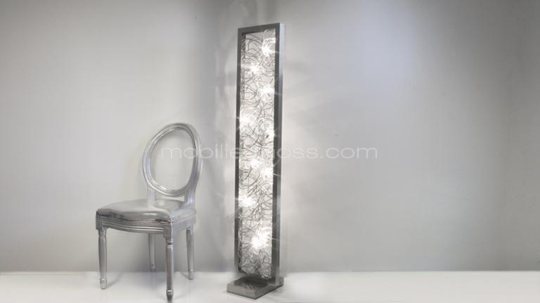 Lampadaire salon colonne