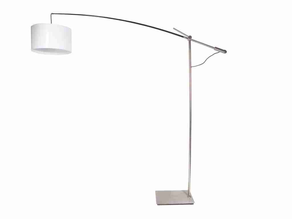 Grand lampadaire de salon en arc