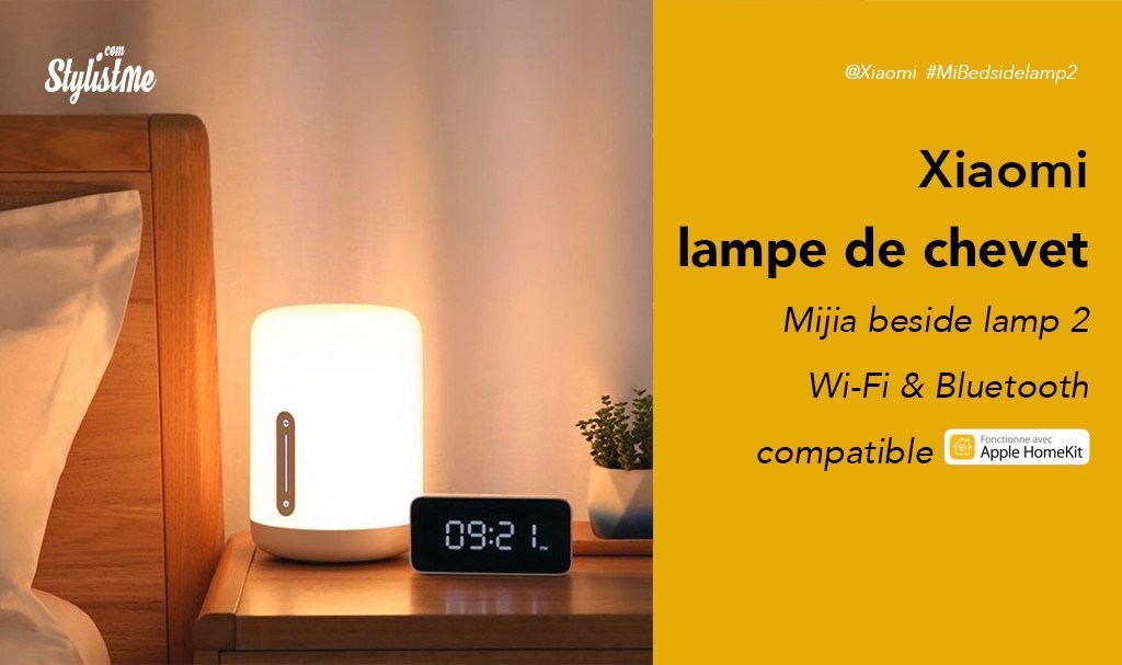 Lampe de chevet connectée xiaomi yeelight