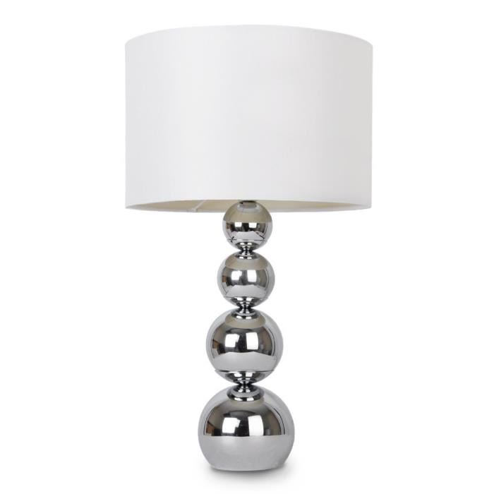 Lampe et table de chevet