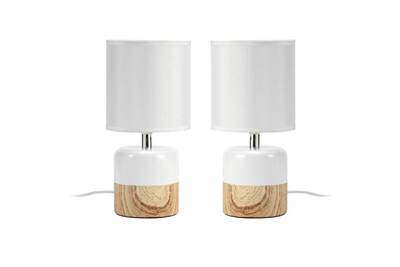 Lampe de chevet en céramique