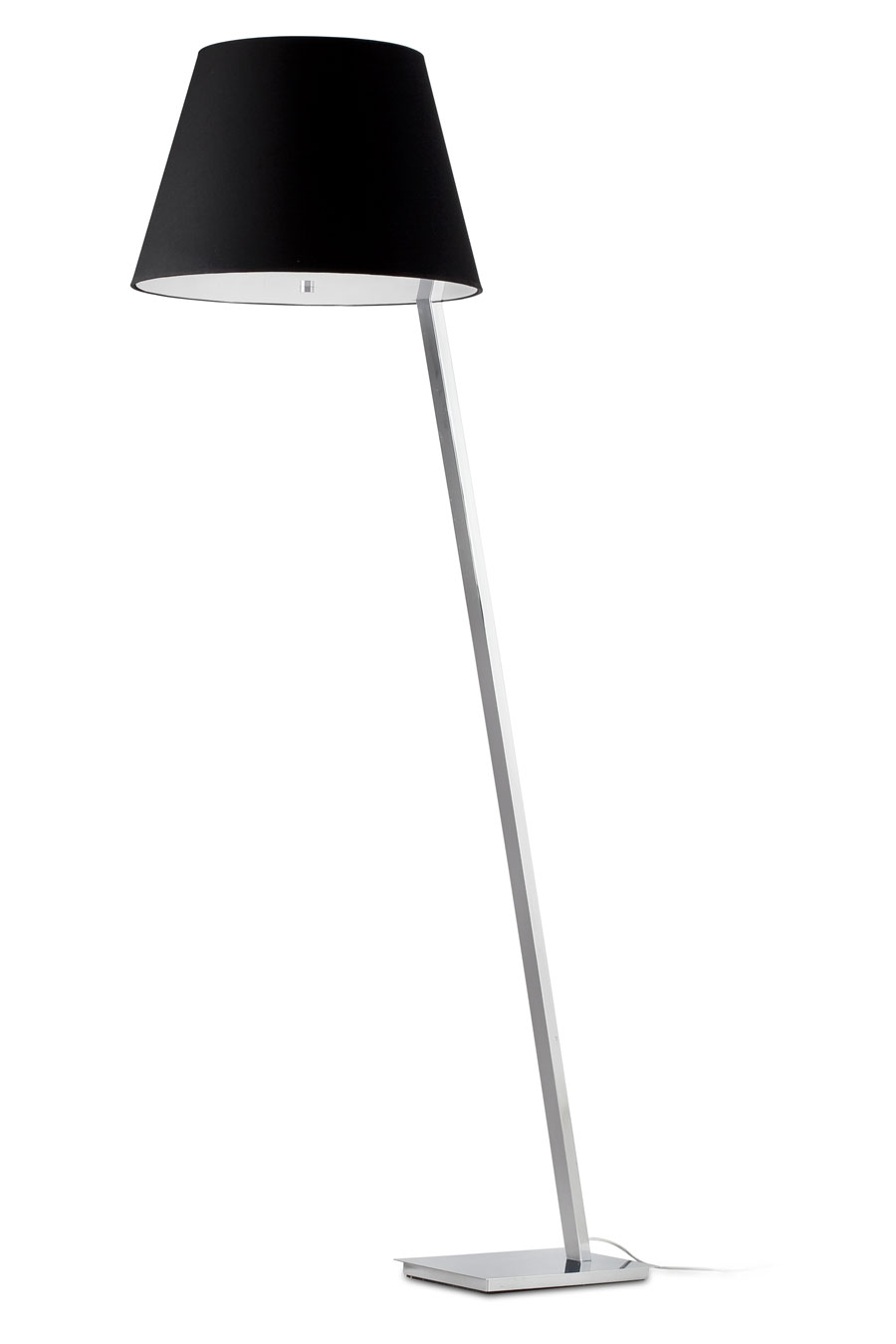 Lampe design chromé