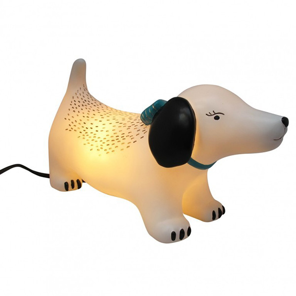 Lampe chien design