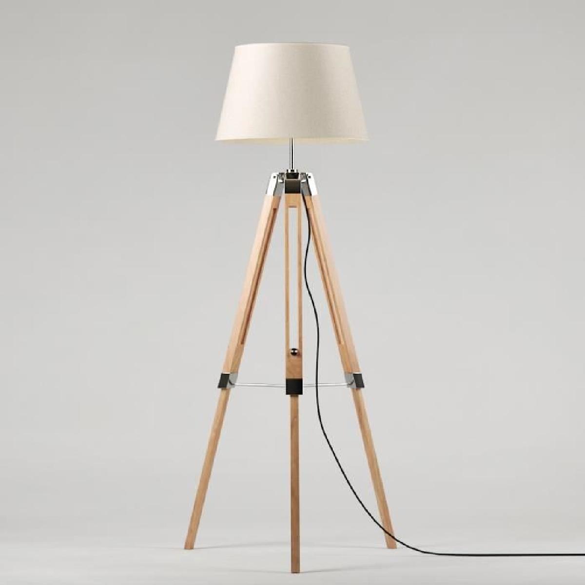 Lampadaire 3 pieds pas cher