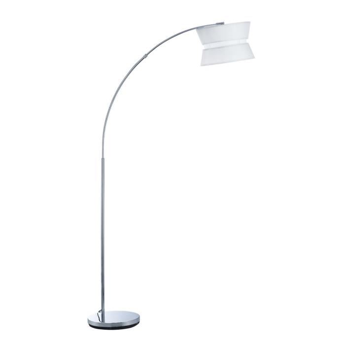 Lampadaire arc blanc pas cher