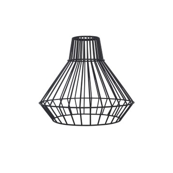 Abat jour noir pour lampe de chevet