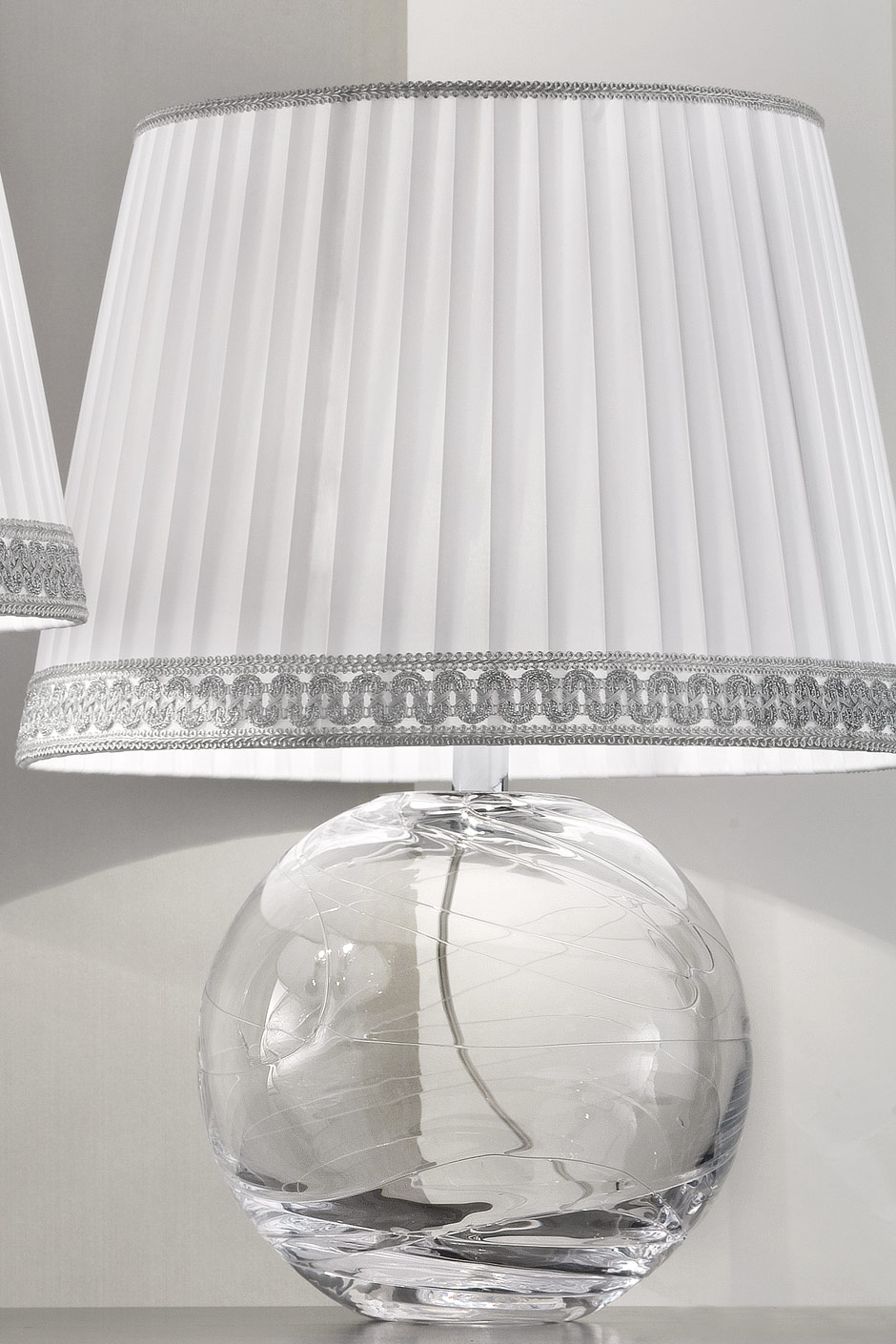 Lampe design transparente