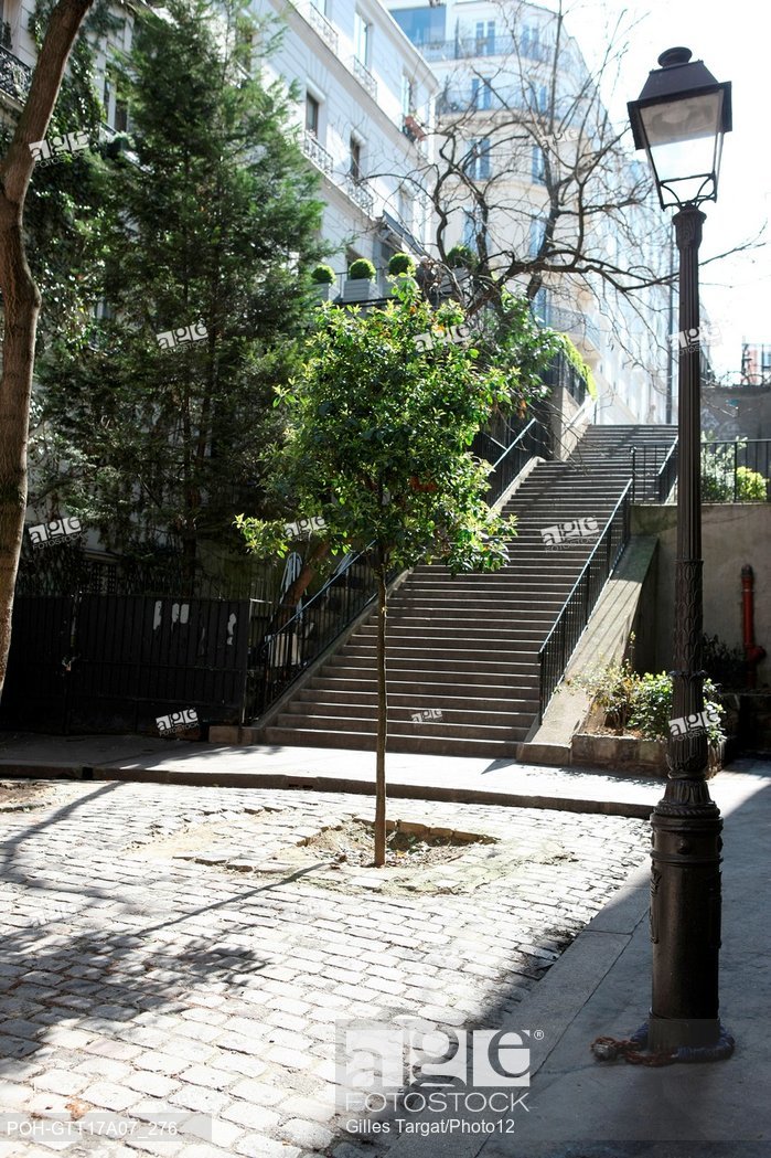 Lampadaire montmartre