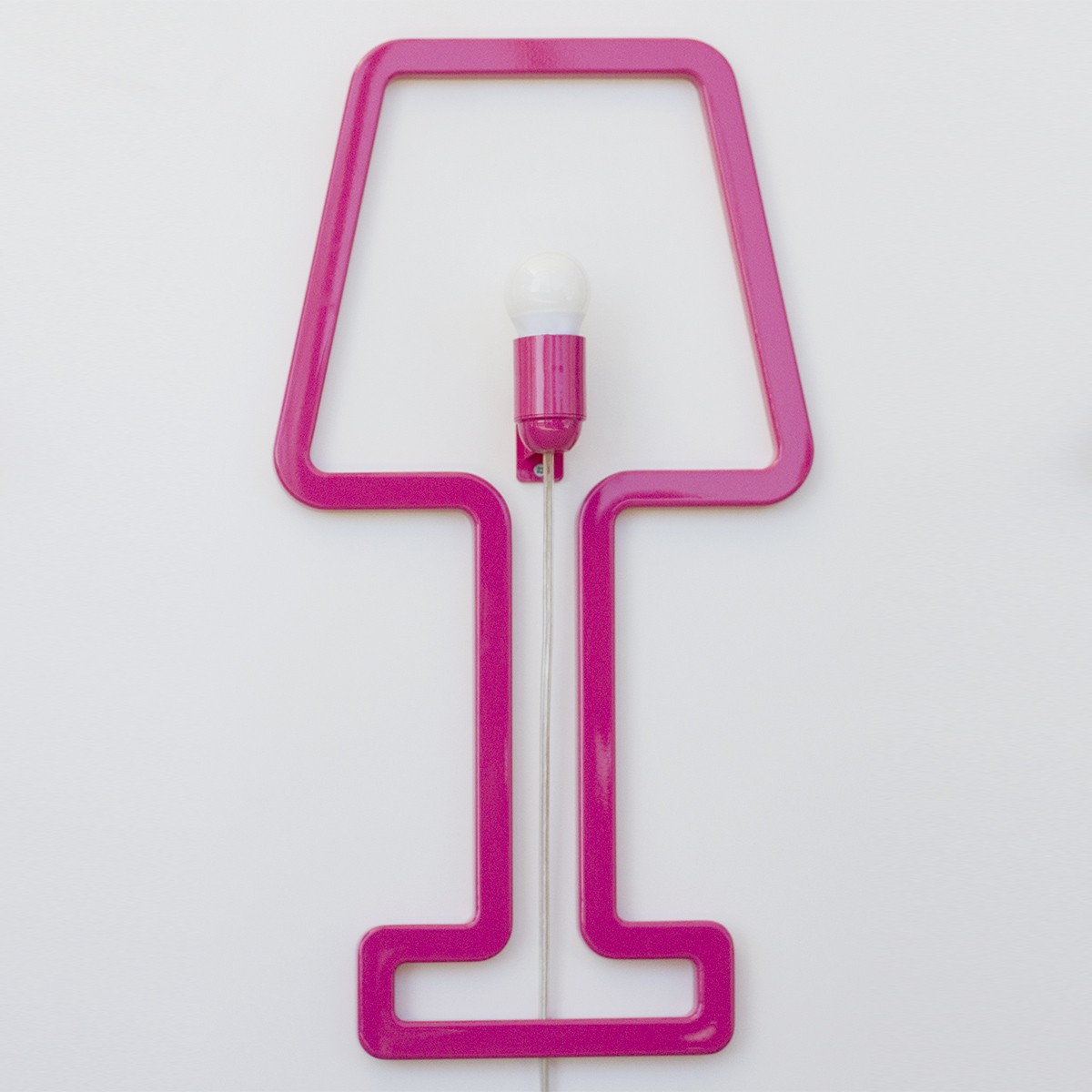 Lampe design rose