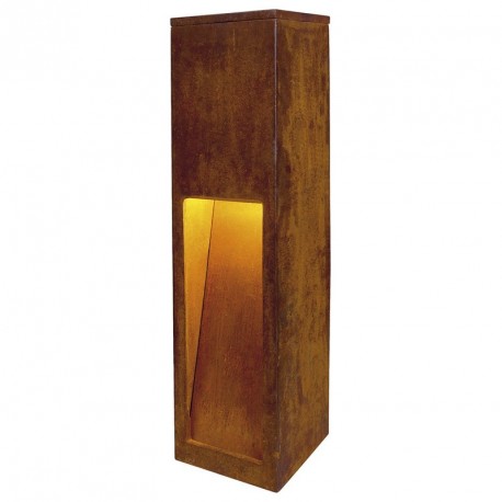 Lampadaire exterieur rouille