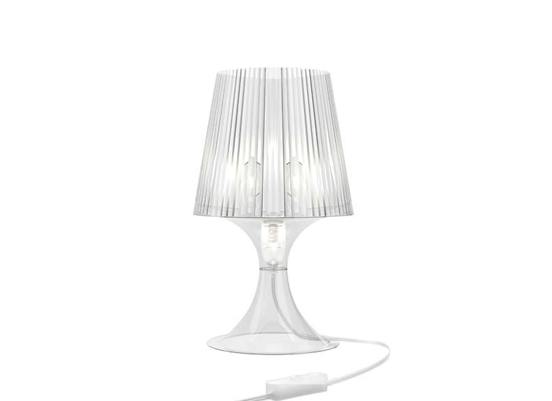 Lampe transparente design