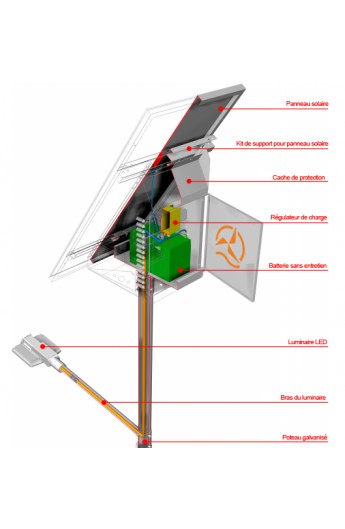 Mat de lampadaire