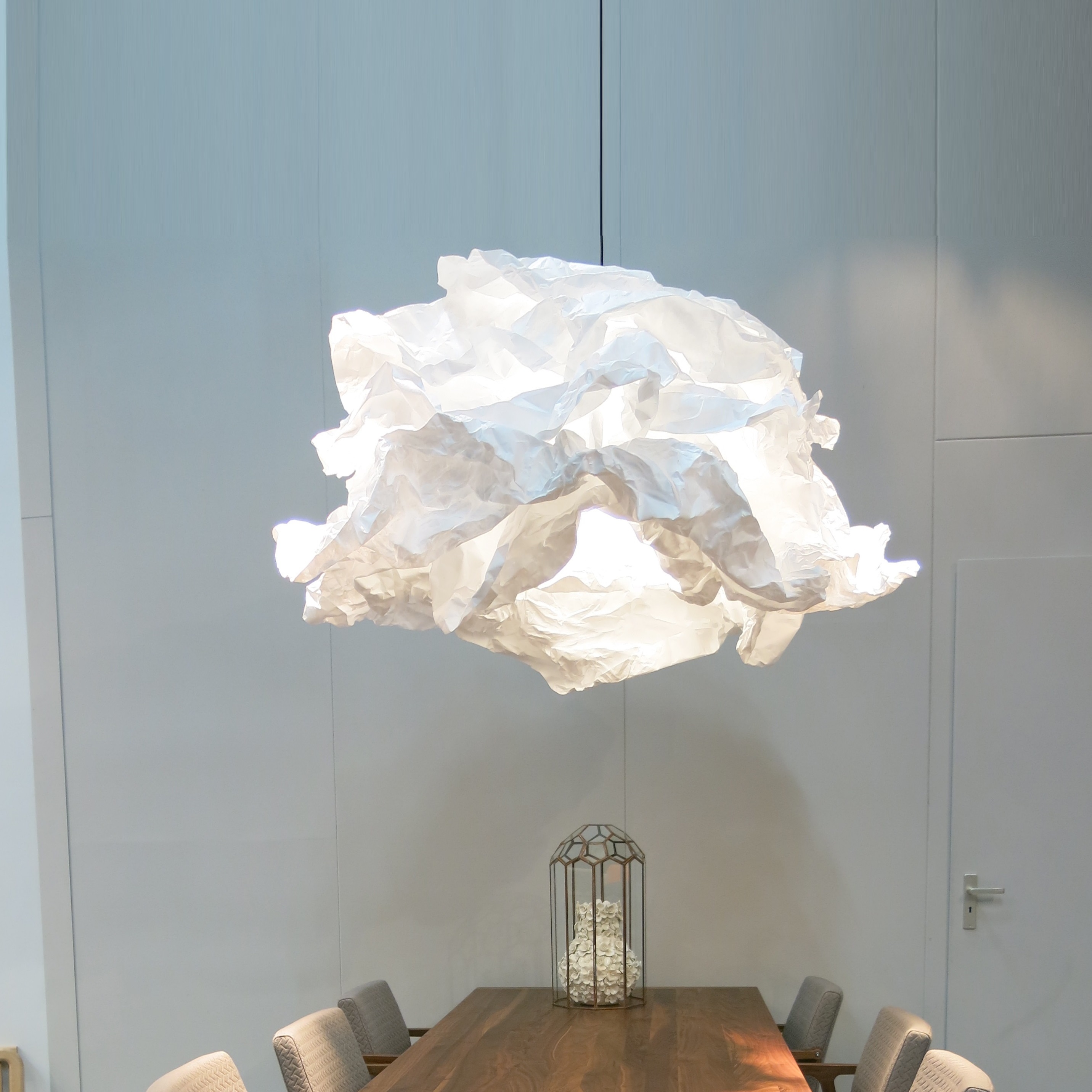 Lampadaire papier design