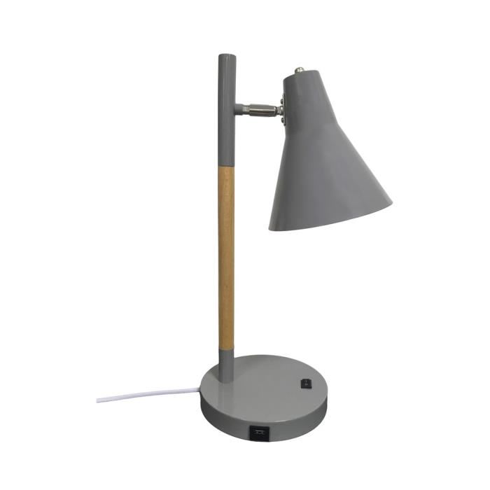Lampe de chevet port usb