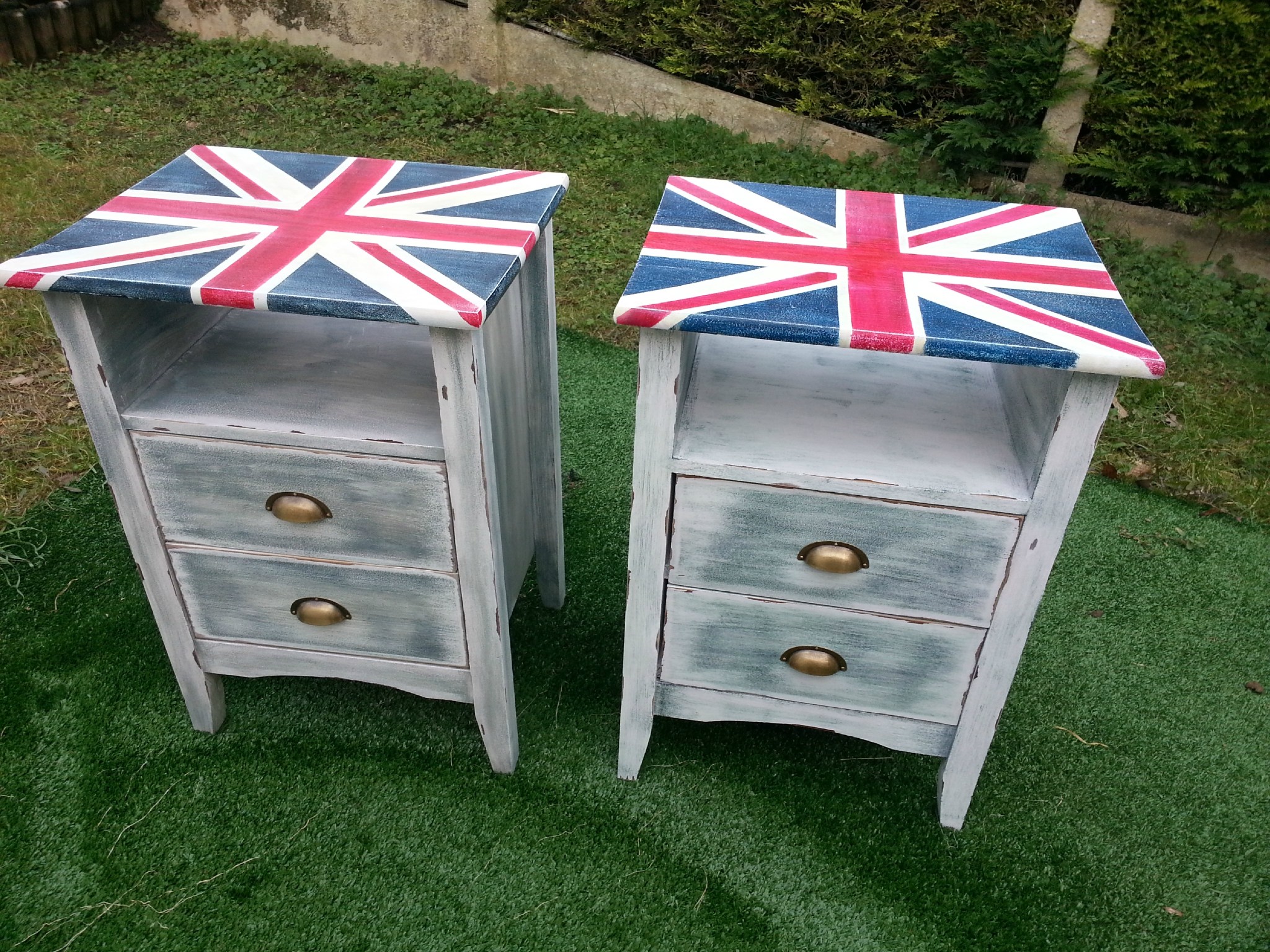 Lampe de chevet union jack