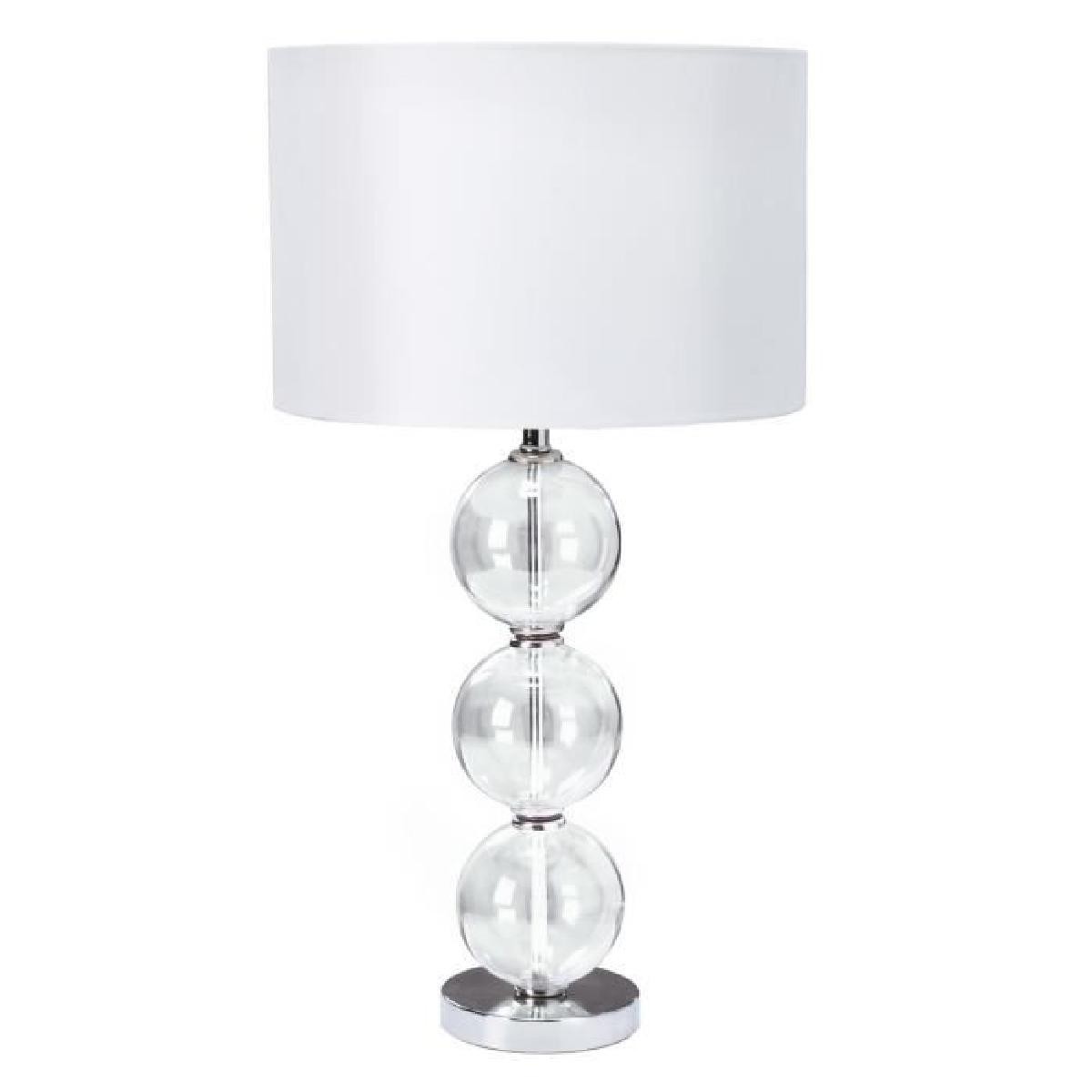 Lampe de chevet tactile en verre