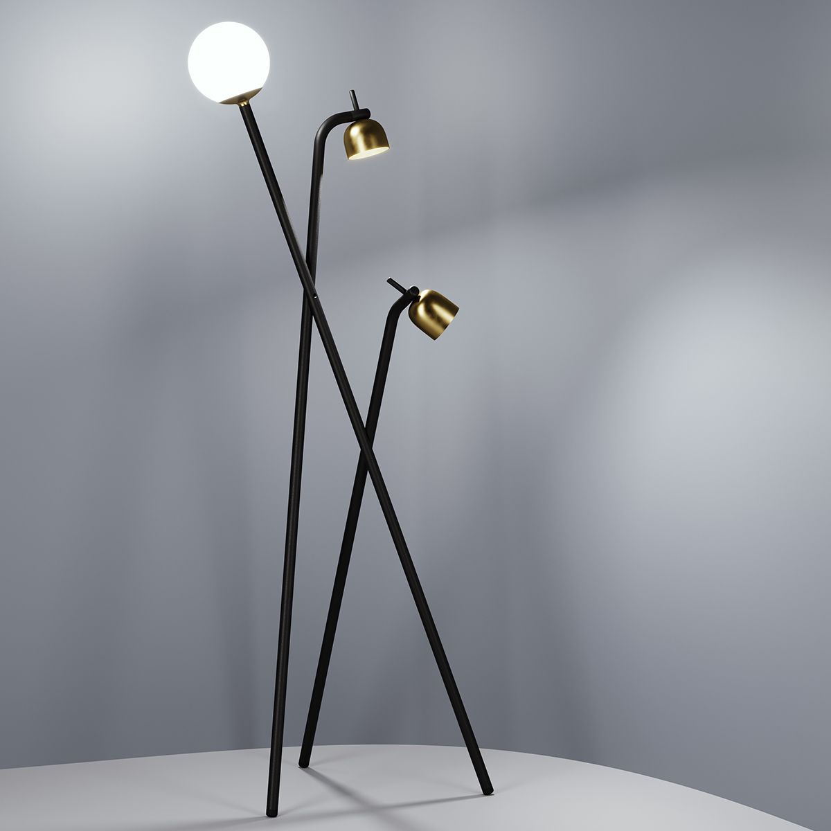 Lampe tripode design
