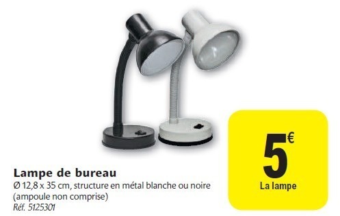 Lampe de chevet tactile carrefour