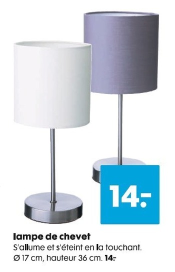 Lampe de chevet roulotte