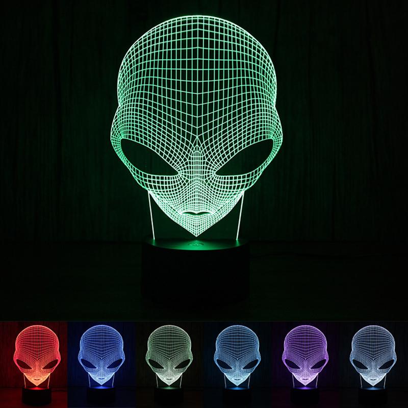 Lampe de chevet alien