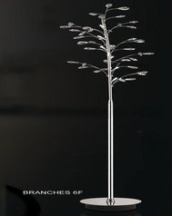 Lampe de salon design sur pied